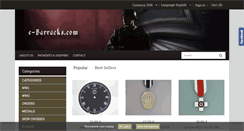 Desktop Screenshot of e-barracks.com